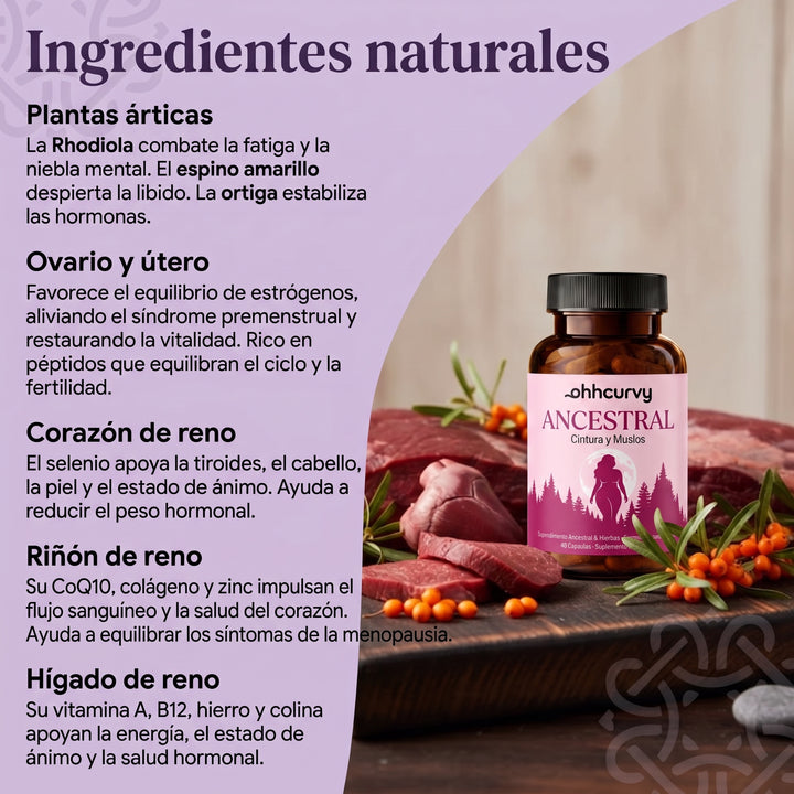 Ancestral — Cápsulas para Cintura y Muslos
