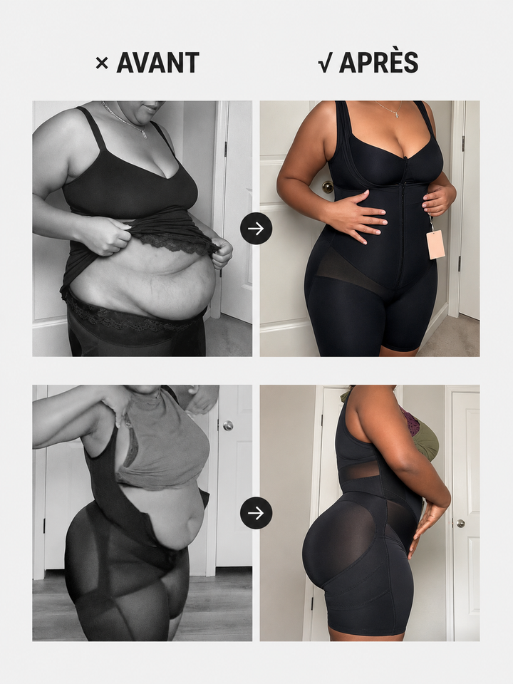 Body Moldeador U-Shape Vientre Plano y Glúteos