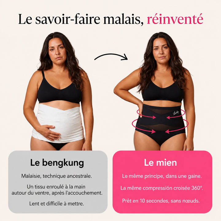Culotte Gainante Taille Haute · Spécial Post-Partum