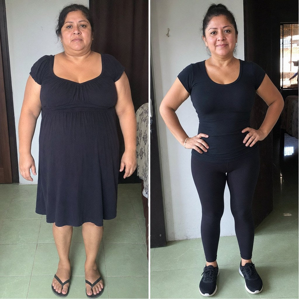 Antes y después de Mónica