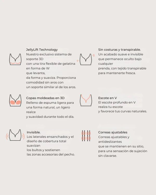 Brasier Sin Aros Reafirmante