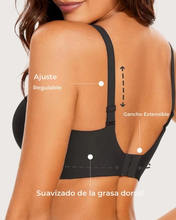 Brasier Sin Aros Reafirmante — Escote V