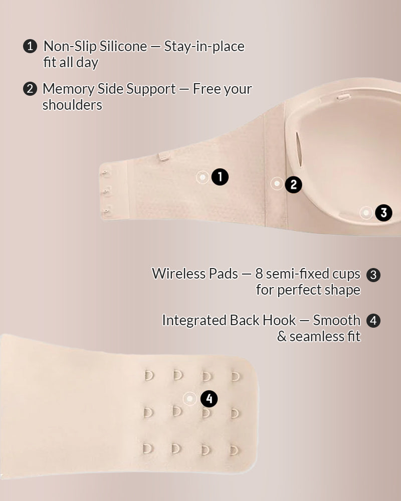 Soutien-gorge Bandeau Sans Armatures