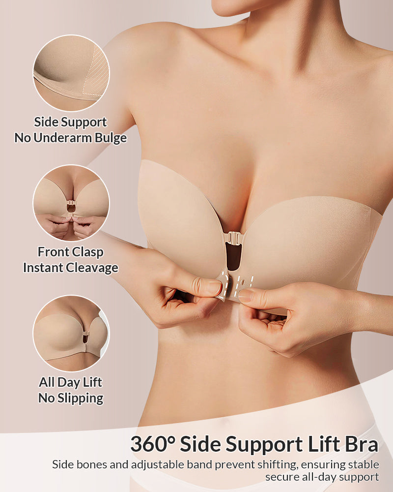 Soutien-gorge Push-Up Fermeture Frontale