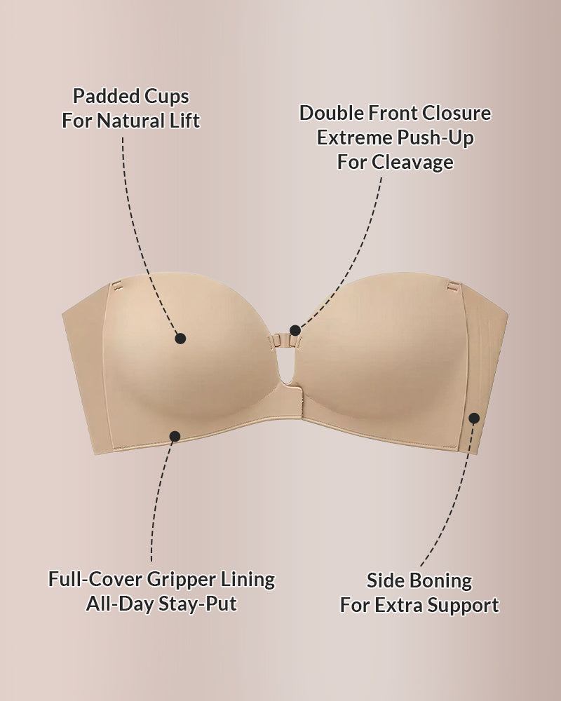 Soutien-gorge Push-Up Fermeture Frontale