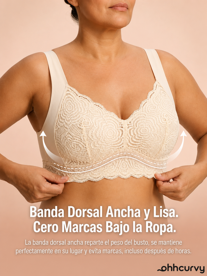 Brasier LaceLift | Realce Natural, Encaje Ultra Suave, Confort Total
