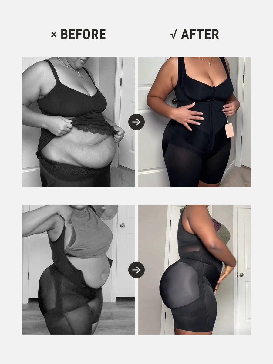 Body Gainant U-Shape Ventre Plat et Fessiers