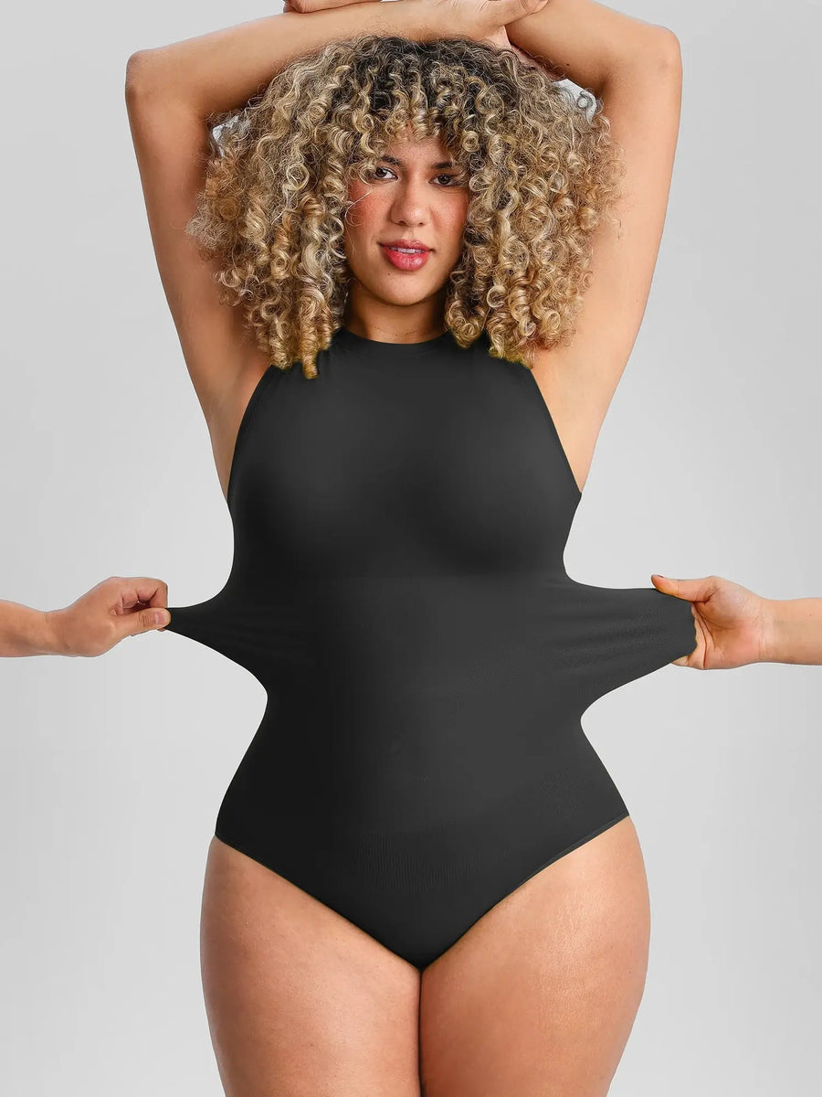 Body Gainant Col Rond Sans Manches