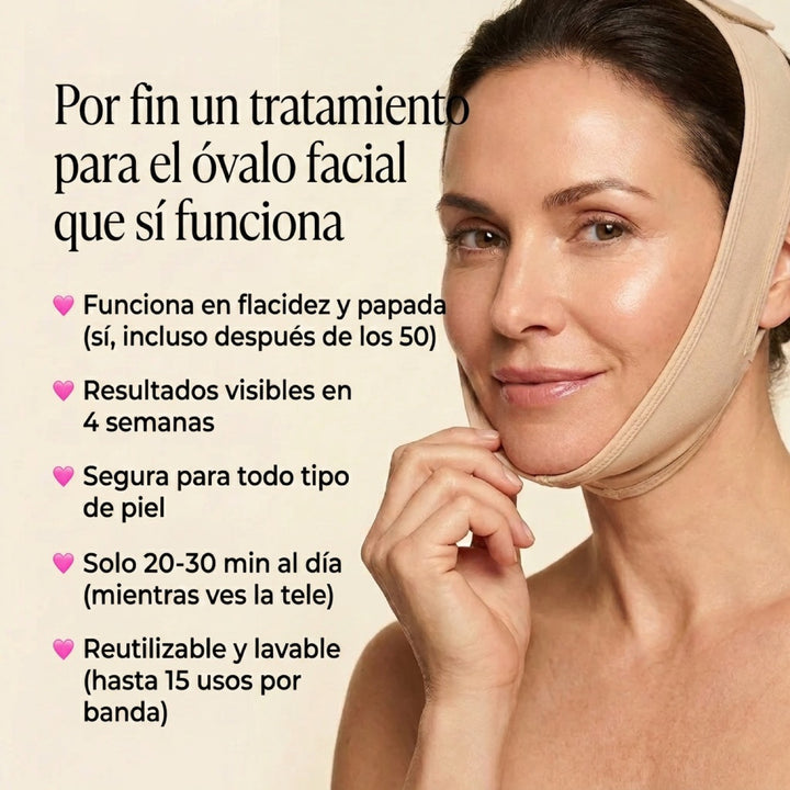 Banda Facial Reafirmante de Colágeno — Par (2x1)