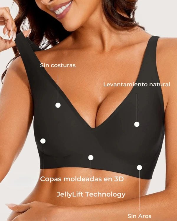 Brasier Sin Aros Reafirmante — Escote V