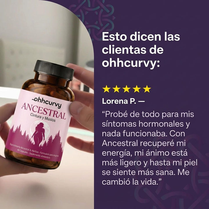 Ancestral — Cápsulas para Cintura y Muslos