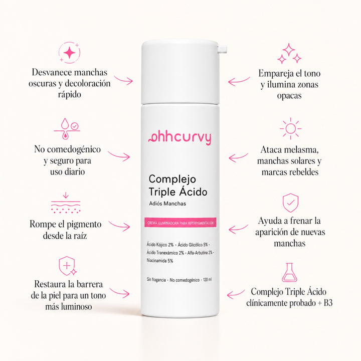 Complejo Triple Ácido — Adiós Manchas