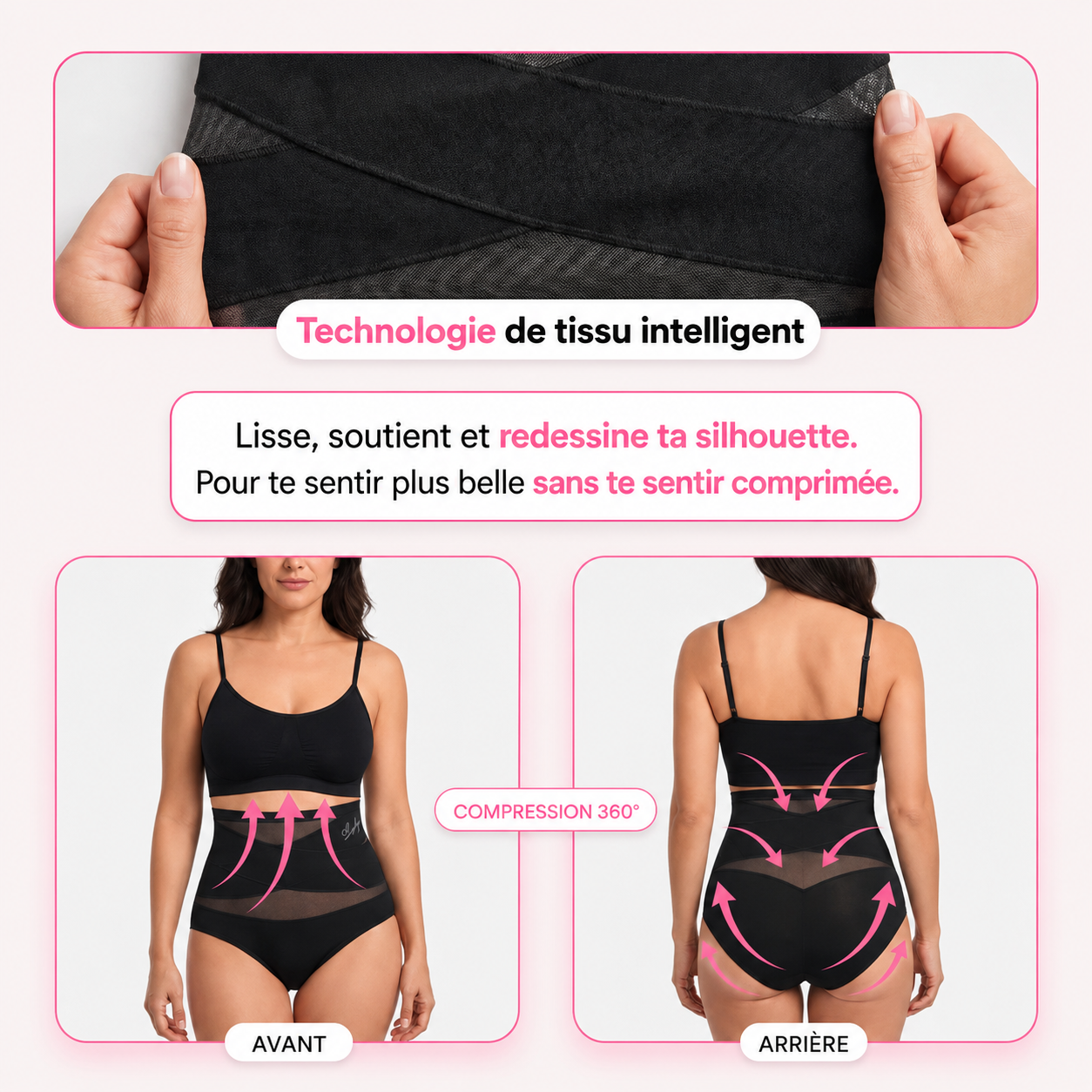 Culotte Gainante Taille Haute