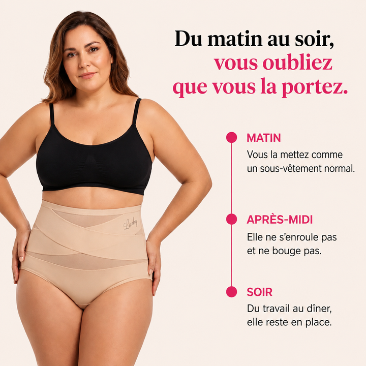 Culotte Gainante Taille Haute · Spécial Post-Partum