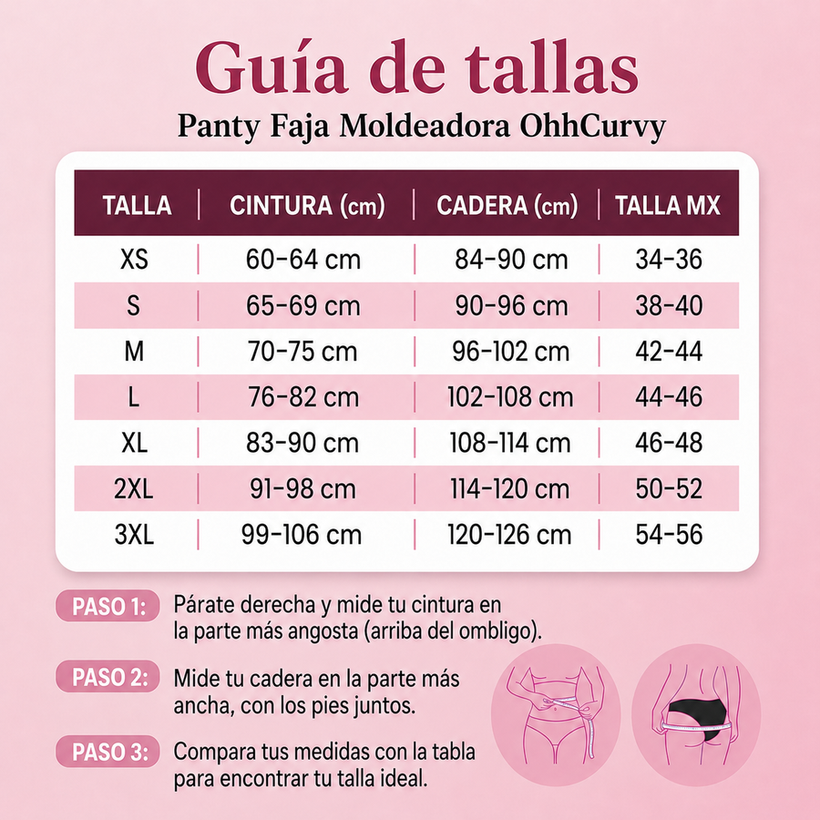 Guía de tallas