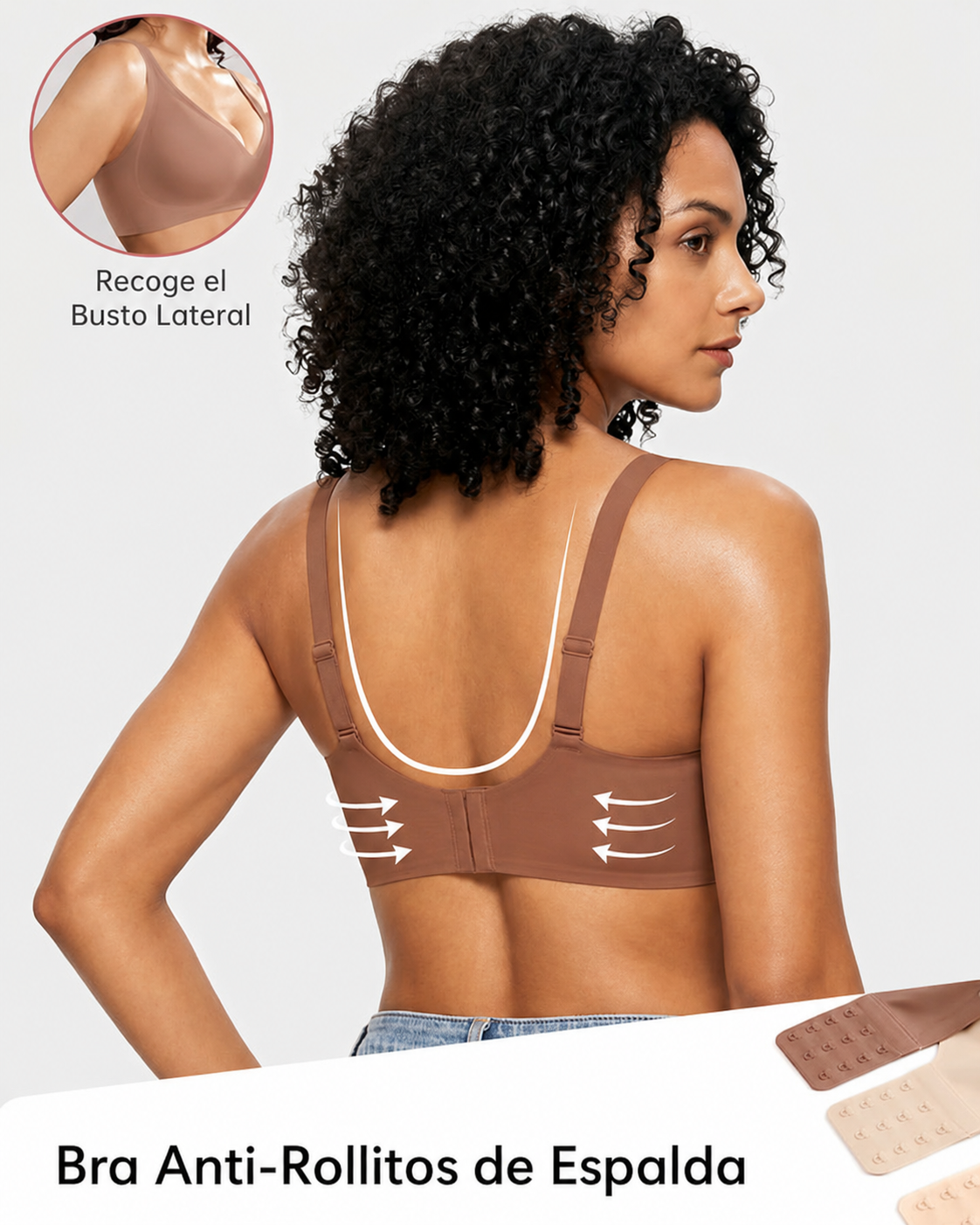 Brasier Push-Up Escote en V Profundo