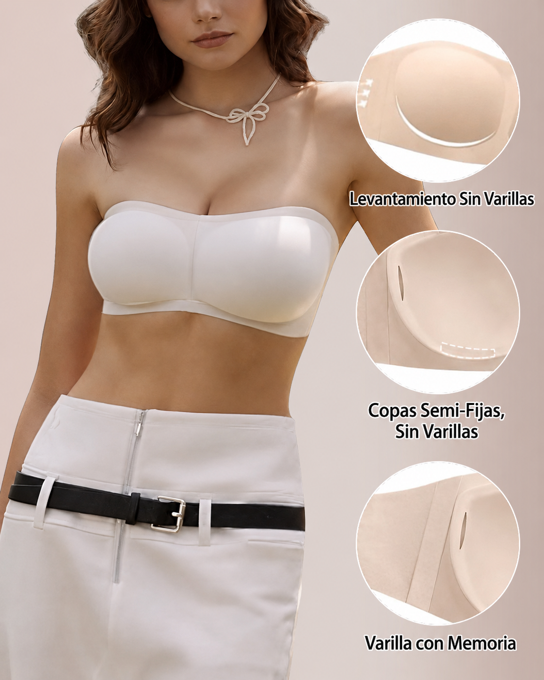 Brasier Bandeau Sin Varillas