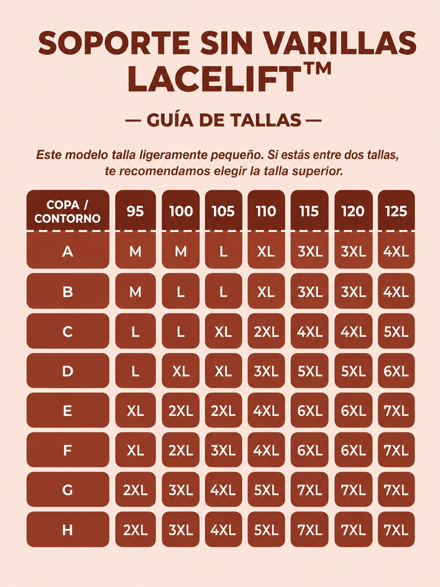 Guía de tallas