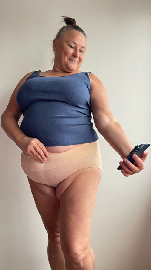 Clienta Ohh Curvy con pantaleta antifugas